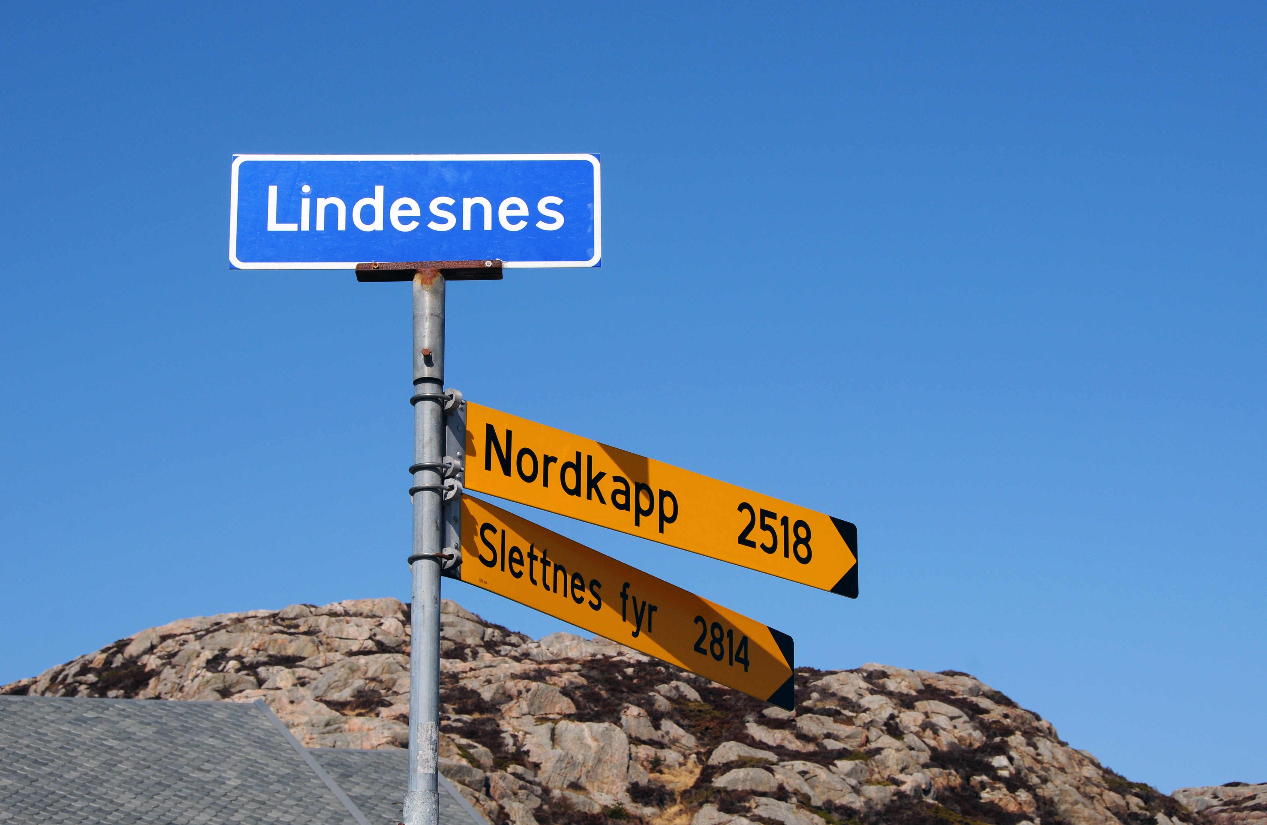 Skilt Lindesnes 