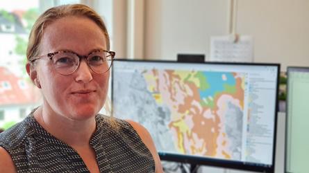 Kirsten Redmond Kristiansen, seniorrådgiver hos Statsforvalteren i Rogaland. Foto: Kartverket