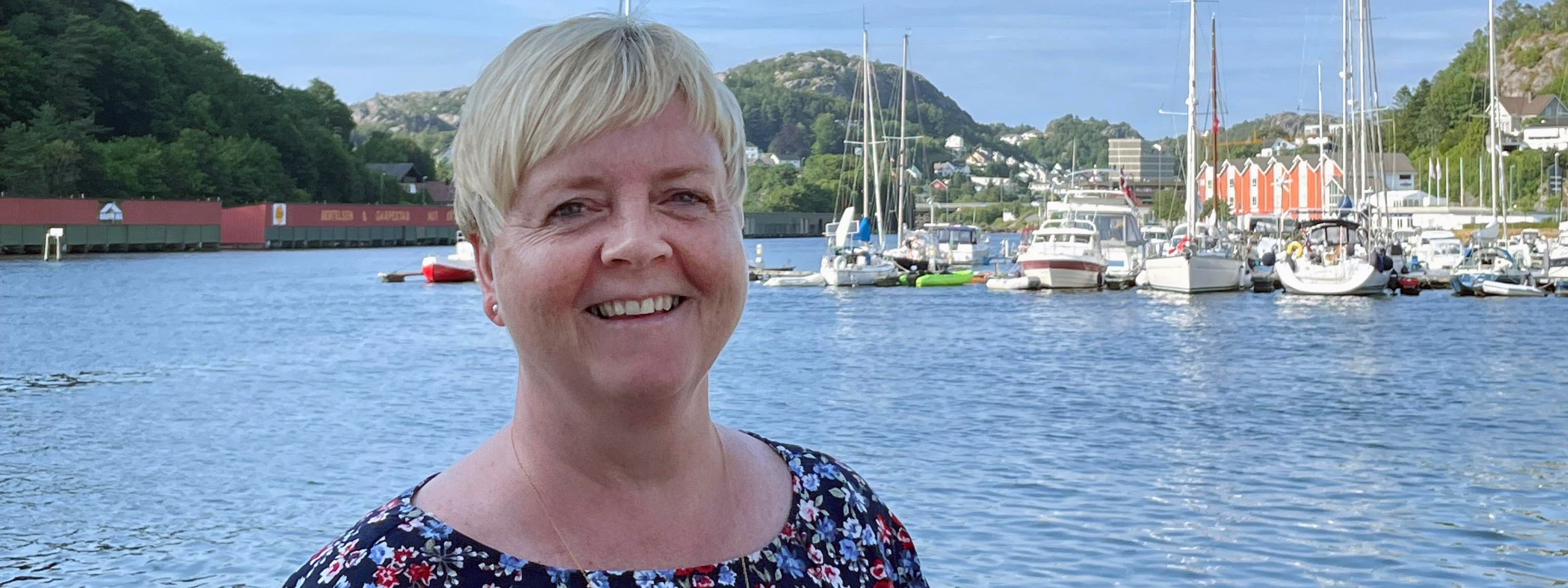 Portrettfoto av fylkespolitiker Solveig Ege Tengesdal (KrF). Foto: Anne Nandini Tengesdal