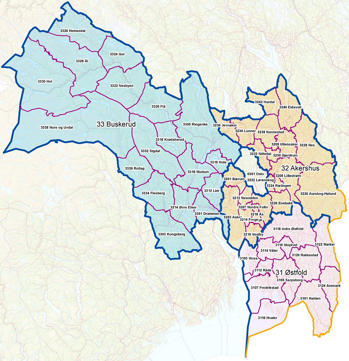 Kart Med Endringer 2024 Kartverket No   Buskerud Akershus Ostfold 2024 Crop 
